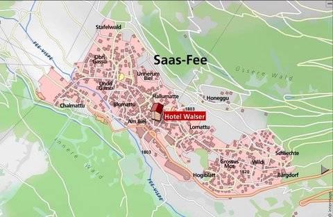 Hostel Walser Saas Fee Eksteriør billede